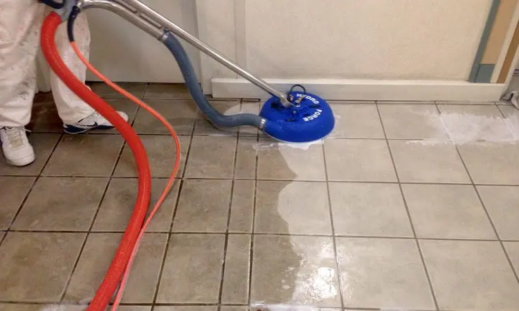 Real First Choice Floor Care tile and grout cleaning project photo 1