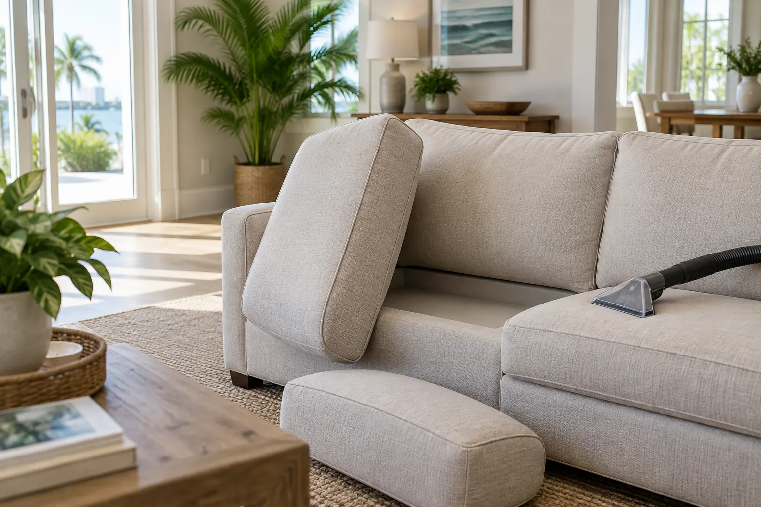Professional floor care detail